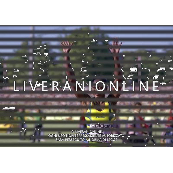 MILANO ARENA CIVICA IAAF GRAND PRIX 1996 NELLA FOTO MARLENE OTTEY AG ALDO LIVERANI SAS