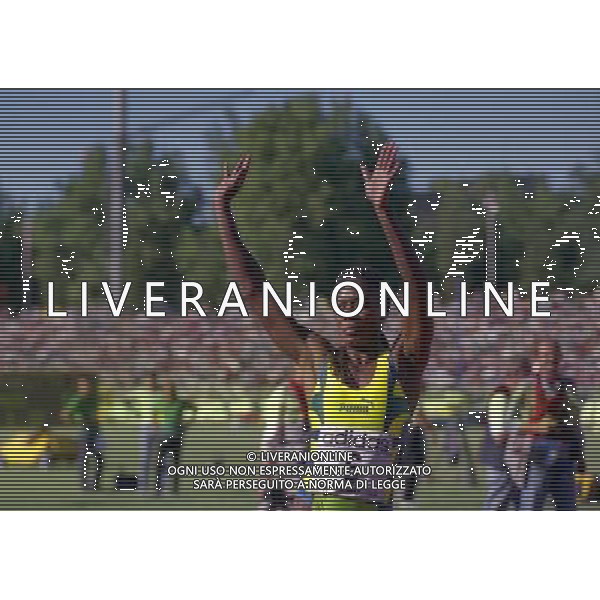 MILANO ARENA CIVICA IAAF GRAND PRIX 1996 NELLA FOTO MARLENE OTTEY AG ALDO LIVERANI SAS