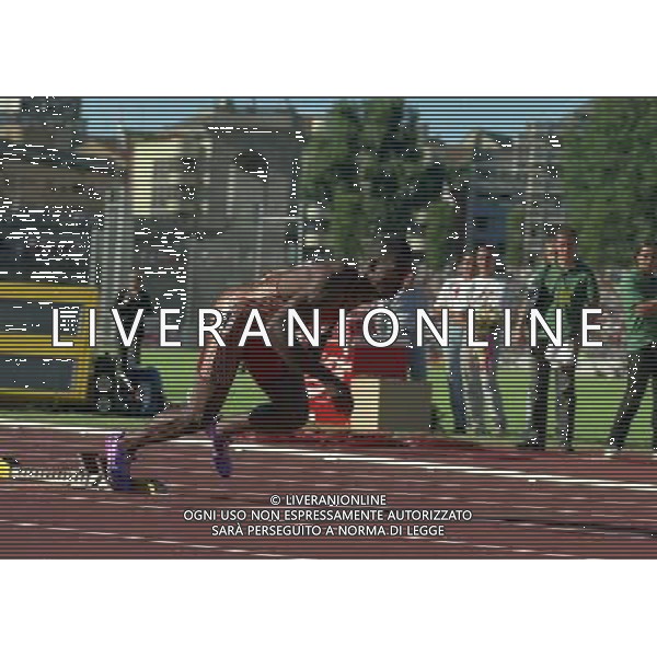 MILANO ARENA CIVICA IAAF GRAND PRIX 1996 NELLA FOTO michael johnson AG ALDO LIVERANI SAS