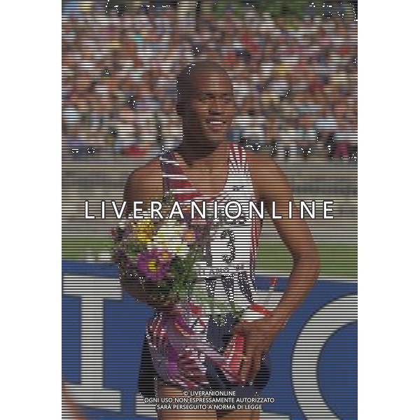 MILANO ARENA CIVICA IAAF GRAND PRIX 1996 NELLA FOTO DERRICK ADKINS AG ALDO LIVERANI SAS