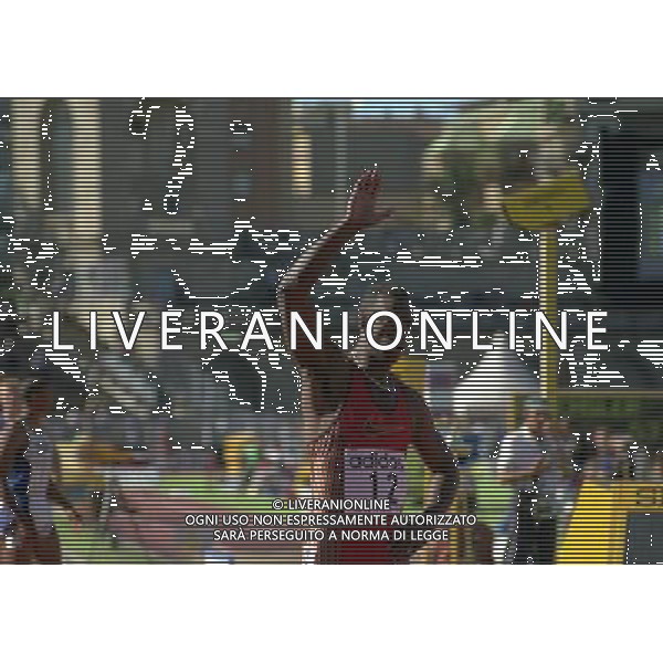 MILANO ARENA CIVICA IAAF GRAND PRIX 1996 NELLA FOTO michael johnson AG ALDO LIVERANI SAS