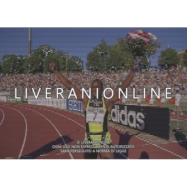 MILANO ARENA CIVICA IAAF GRAND PRIX 1996 NELLA FOTO DENNIS MITCHELL AG ALDO LIVERANI SAS