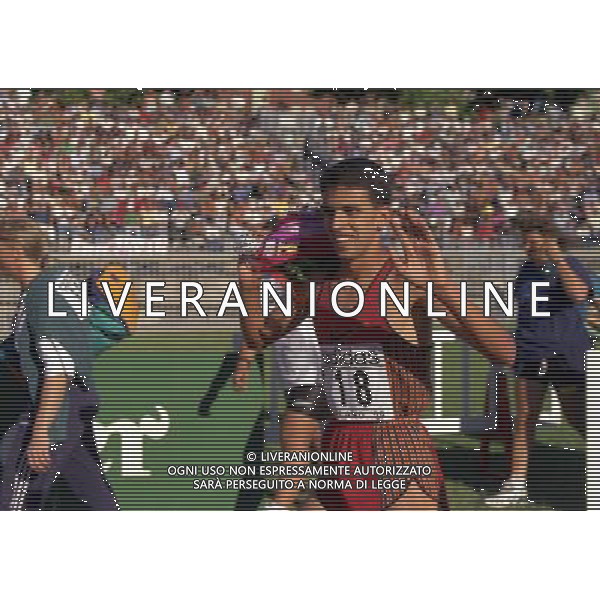 MILANO ARENA CIVICA IAAF GRAND PRIX 1996 NELLA FOTO NUM 18 HICHAM EL GUERROUDJ AG ALDO LIVERANI SAS