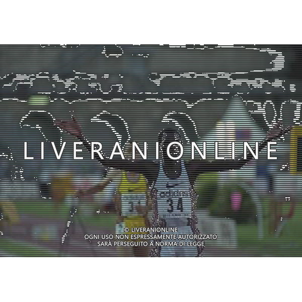 MILANO ARENA CIVICA IAAF GRAND PRIX 1996 NELLA FOTO NUM 31 DANIEL KOMEN-31 NUM SALAH HISSOU AG ALDO LIVERANI SAS