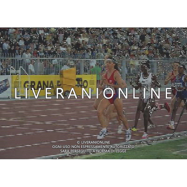 MILANO ARENA CIVICA IAAF GRAND PRIX 1996 NELLA FOTO ROBERTA BRUNET NUM 31 AG ALDO LIVERANI SAS