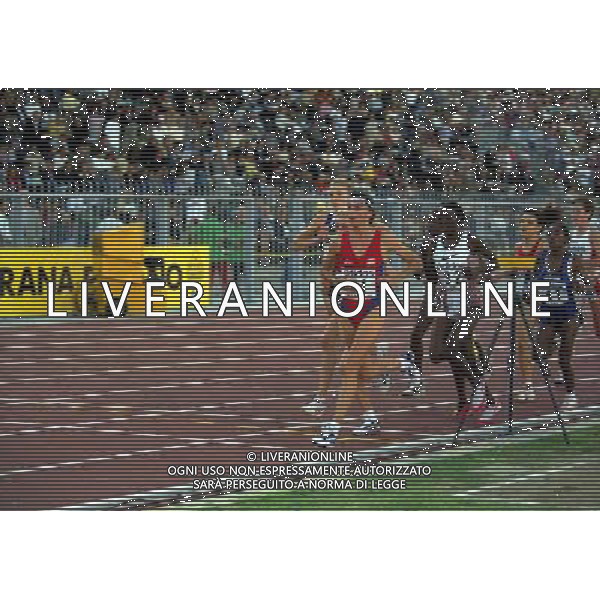 MILANO ARENA CIVICA IAAF GRAND PRIX 1996 NELLA FOTO ROBERTA BRUNET NUM 31 AG ALDO LIVERANI SAS