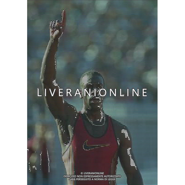 MILANO ARENA CIVICA IAAF GRAND PRIX 1996 NELLA FOTO michael johnson AG ALDO LIVERANI SAS