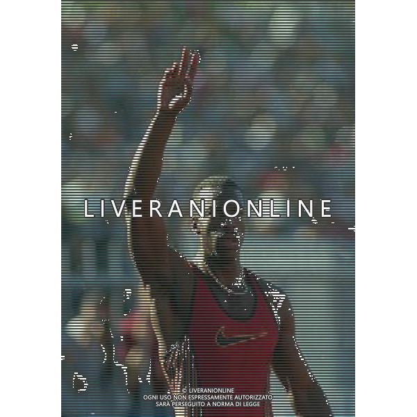 MILANO ARENA CIVICA IAAF GRAND PRIX 1996 NELLA FOTO michael johnson AG ALDO LIVERANI SAS