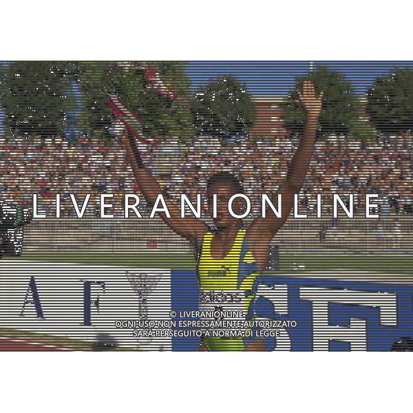 MILANO ARENA CIVICA IAAF GRAND PRIX 1996 NELLA FOTO MARLENE OTTEY AG ALDO LIVERANI SAS