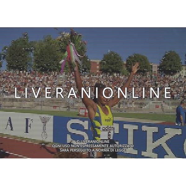 MILANO ARENA CIVICA IAAF GRAND PRIX 1996 NELLA FOTO MARLENE OTTEY AG ALDO LIVERANI SAS