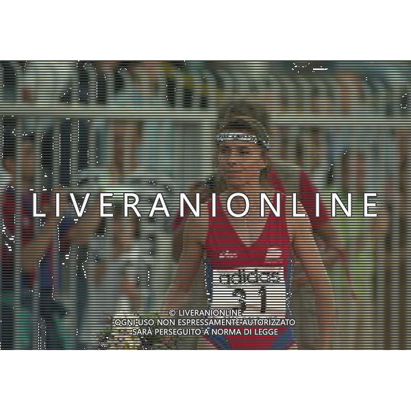 MILANO ARENA CIVICA IAAF GRAND PRIX 1996 NELLA FOTO ROBERTA BRUNET NUM 31 AG ALDO LIVERANI SAS