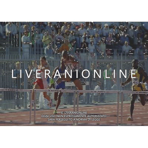MILANO ARENA CIVICA IAAF GRAND PRIX 1996 NELLA FOTO NUM 43 DERRICK ADKINS-NUM 47 SAMUEL MATETE AG ALDO LIVERANI SAS