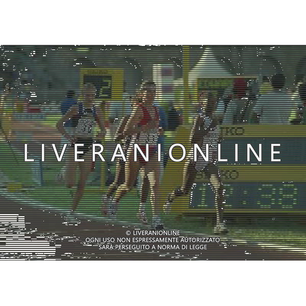 MILANO ARENA CIVICA IAAF GRAND PRIX 1996 NELLA FOTO ROBERTA BRUNET NUM 31 AG ALDO LIVERANI SAS