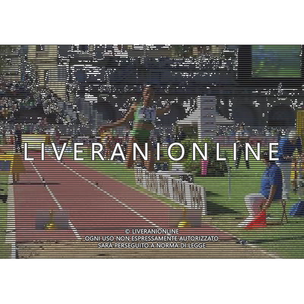 MILANO ARENA CIVICA IAAF GRAND PRIX 1996â€¨NELLA FOTO CHIOMA AJUNWAâ€¨AG ALDO LIVERANI SAS