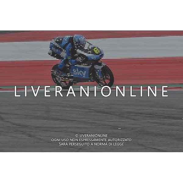 Nicolo Bulega durante le prove libere di Moto3 del Motogp di Austria - Prove Libere GP di Austria MOTOMONDIALE 12 Agosto 2016 ©Piazzolla/AGENZIA ALDO LIVERANI SAS