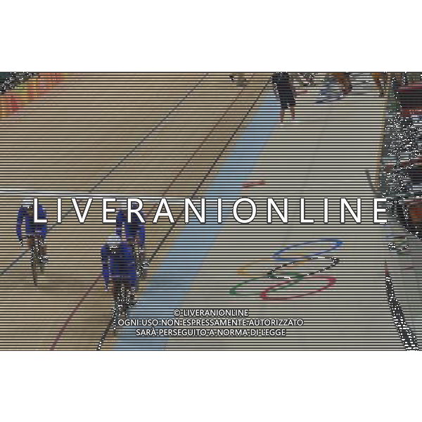 11-08-2016 Giochi Olimpici Pista Uomini; Giornata 01; 2016, Francia; Bauge, Gregory; Pervis, Francois; D\'almeida, Michael; Rio De Janeiro; ©SIROTTI/AGENZIA ALDO LIVERANI SAS