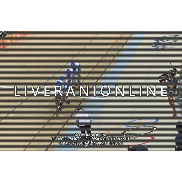 11-08-2016 Giochi Olimpici Pista Uomini; Giornata 01; 2016, Italia; Consonni, Simone; Bertazzo, Liam; Ganna, Filippo; Lamon, Francesco; Villa, Marco; Rio De Janeiro; ©SIROTTI/AGENZIA ALDO LIVERANI SAS