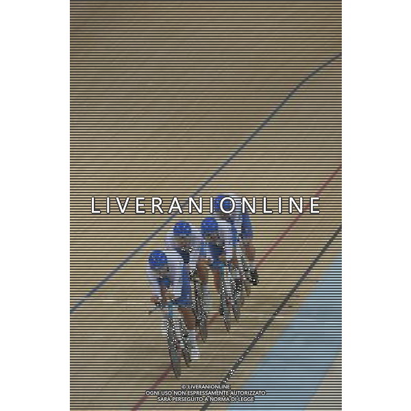 11-08-2016 Giochi Olimpici Pista Uomini; Giornata 01; 2016, Italia; Consonni, Simone; Bertazzo, Liam; Ganna, Filippo; Lamon, Francesco; Rio De Janeiro; ©SIROTTI/AGENZIA ALDO LIVERANI SAS