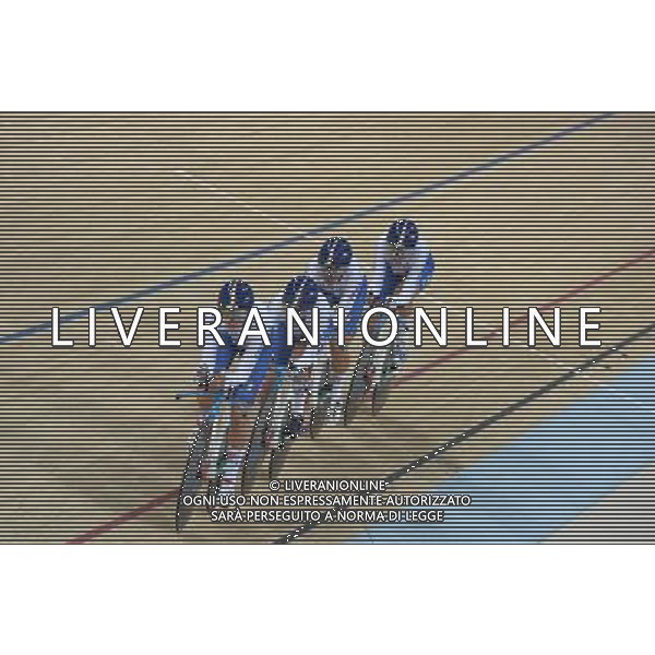 11-08-2016 Giochi Olimpici Pista Donne; Giornata 01; 2016, Italia; Frapporti, Simona; Guderzo, Tatiana; Pattaro, Francesca; Valsecchi, Silvia; Rio De Janeiro; ©SIROTTI/AGENZIA ALDO LIVERANI SAS