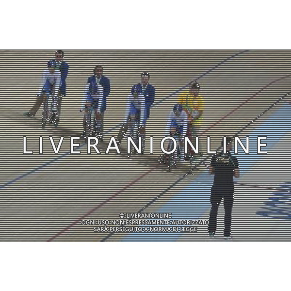 11-08-2016 Giochi Olimpici Pista Donne; Giornata 01; 2016, Italia; Frapporti, Simona; Guderzo, Tatiana; Pattaro, Francesca; Valsecchi, Silvia; Savoldi, Edoardo; Rio De Janeiro; ©SIROTTI/AGENZIA ALDO LIVERANI SAS