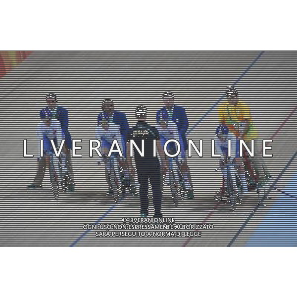 11-08-2016 Giochi Olimpici Pista Donne; Giornata 01; 2016, Italia; Frapporti, Simona; Guderzo, Tatiana; Pattaro, Francesca; Valsecchi, Silvia; Savoldi, Edoardo; Rio De Janeiro; ©SIROTTI/AGENZIA ALDO LIVERANI SAS