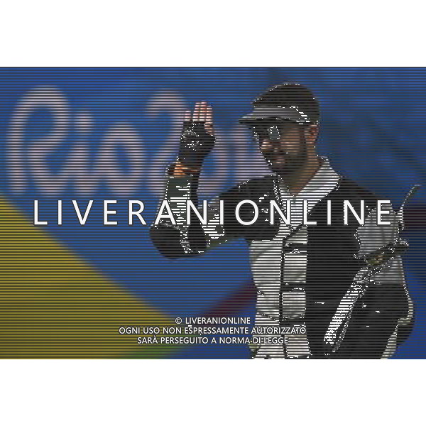 XXXI Olympic Games Giochi Olimpici Rio 2016 Rio de Janeiro - 12.08.2016 Finale Tiro a Segno Carabina 50m Maschile Nella Foto:De Nicolo Marco /Ph.Vitez-Ag. Aldo Liverani