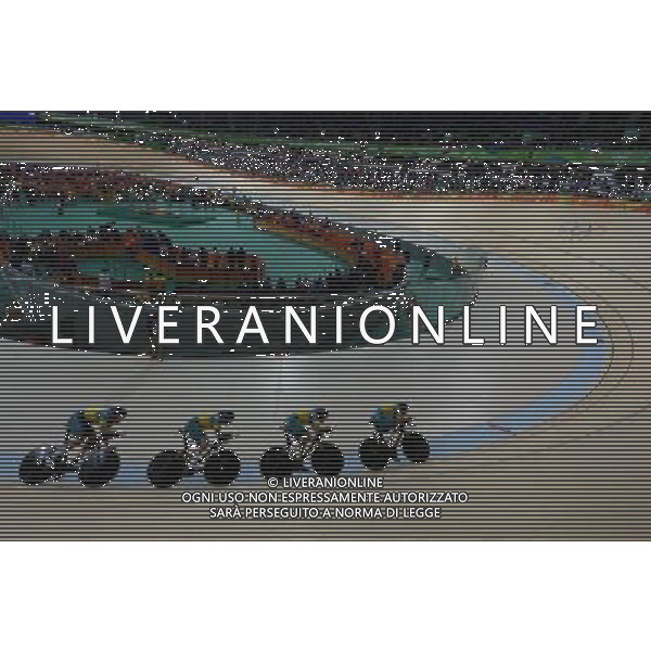 11-08-2016 Giochi Olimpici Pista Uomini; Giornata 01; 2016, Austalia; Edmondson, Alexandre; Bobridge, Jack; Hepburn, Michael; Welsford, Sam; Rio De Janeiro; ©sirotti/AGENZIA ALDO LIVERANI SAS