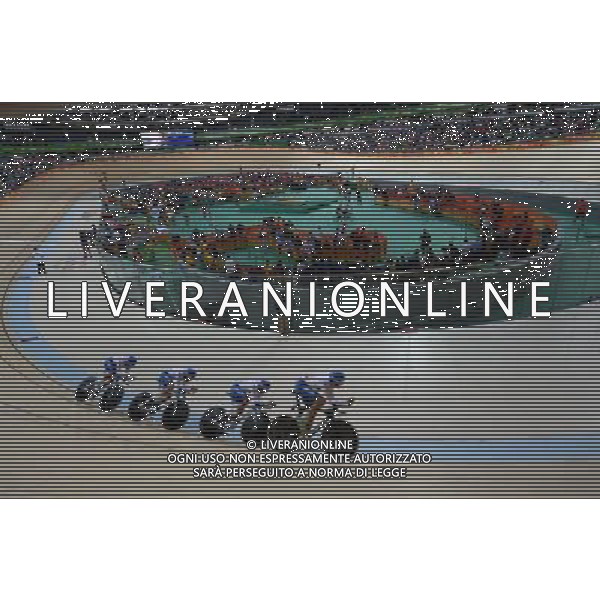 11-08-2016 Giochi Olimpici Pista Uomini; Giornata 01; 2016, Italia; Consonni, Simone; Bertazzo, Liam; Ganna, Filippo; Lamon, Francesco; Rio De Janeiro; ©sirotti/AGENZIA ALDO LIVERANI SAS