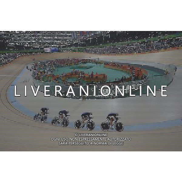 11-08-2016 Giochi Olimpici Pista Donne; Giornata 01; 2016, Usa; Hammer, Sarah; Catlin, Kelly; Dygert, Chloe; Valente, Jennifer; Rio De Janeiro; ©sirotti/AGENZIA ALDO LIVERANI SAS