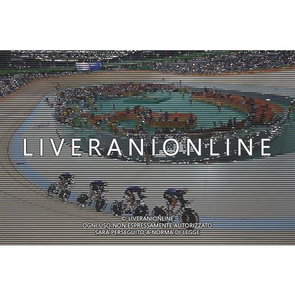 11-08-2016 Giochi Olimpici Pista Donne; Giornata 01; 2016, Usa; Hammer, Sarah; Catlin, Kelly; Dygert, Chloe; Valente, Jennifer; Rio De Janeiro; ©sirotti/AGENZIA ALDO LIVERANI SAS