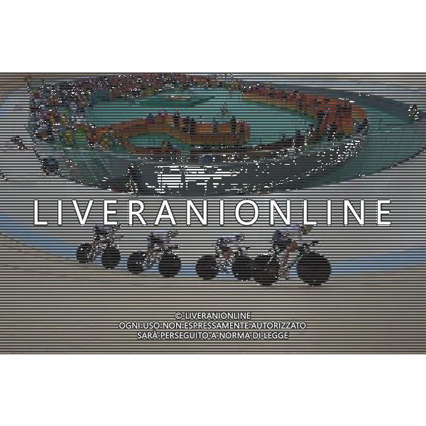 11-08-2016 Giochi Olimpici Pista Donne; Giornata 01; 2016, Germany; Stock, Gudrun; Becker, Charlotte; Kroger, Mieke; Pohl, Stephanie; Rio De Janeiro; ©sirotti/AGENZIA ALDO LIVERANI SAS