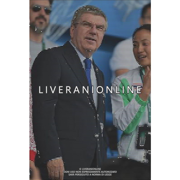 XXXI Olympic Games Giochi Olimpici Rio 2016 Rio de Janeiro - 12.08.2016 Finale Tiro al Piattello Femminile Nella Foto:Presidente CIO Thomas Bach /Ph.Vitez-Ag. Aldo Liverani