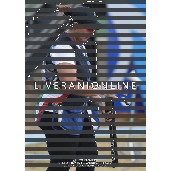 XXXI Olympic Games Giochi Olimpici Rio 2016 Rio de Janeiro - 12.08.2016 Finale Tiro al Piattello Femminile Nella Foto:Bacosi Diana /Ph.Vitez-Ag. Aldo Liverani