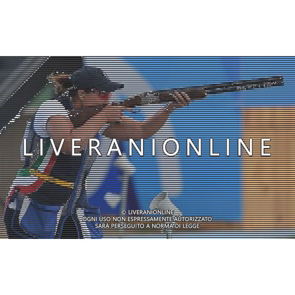 XXXI Olympic Games Giochi Olimpici Rio 2016 Rio de Janeiro - 12.08.2016 Finale Tiro al Piattello Femminile Nella Foto:Bacosi Diana /Ph.Vitez-Ag. Aldo Liverani