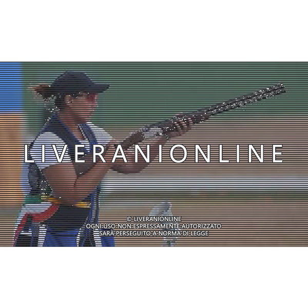 XXXI Olympic Games Giochi Olimpici Rio 2016 Rio de Janeiro - 12.08.2016 Finale Tiro al Piattello Femminile Nella Foto:Bacosi Diana /Ph.Vitez-Ag. Aldo Liverani