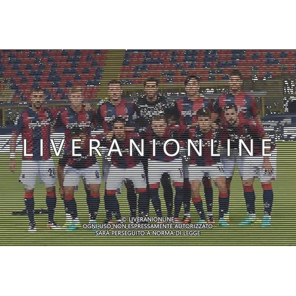 BOLOGNA - TRAPANI COPPA ITALIA TIM CUP 12 AGOSTO 2016 NELLA FOTO LA FORMAZIONE DEL BOLOGNA ©optima foto /AGENZIA ALDO LIVERANI SAS