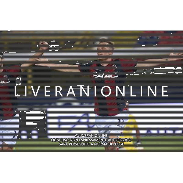 BOLOGNA - TRAPANI COPPA ITALIA TIM CUP 12 AGOSTO 2016 NELLA FOTO ESULTANZA DOPO IL GOL DI KREJCI ©optima foto /AGENZIA ALDO LIVERANI SAS