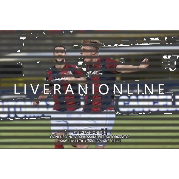 BOLOGNA - TRAPANI COPPA ITALIA TIM CUP 12 AGOSTO 2016 NELLA FOTO ESULTANZA DOPO IL GOL DI KREJCI ©optima foto /AGENZIA ALDO LIVERANI SAS