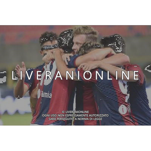 BOLOGNA - TRAPANI COPPA ITALIA TIM CUP 12 AGOSTO 2016 NELLA FOTO ESULTANZA DOPO IL GOL DI KREJCI ©optima foto /AGENZIA ALDO LIVERANI SAS