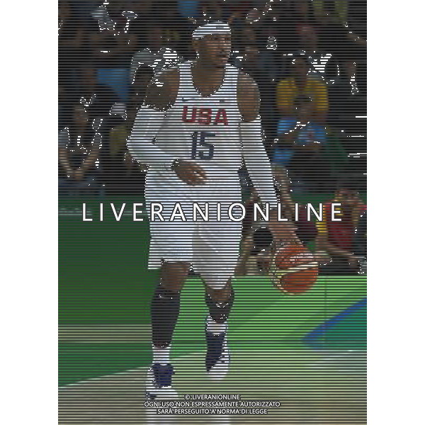 XXXI Olympic Games Giochi Olimpici Rio 2016 Rio de Janeiro - 12.08.2016 Turno Preliminare di Basket Gruppo A USA-Serbia Nella Foto:Anthony Carmelo /Ph.Vitez-Ag. Aldo Liverani