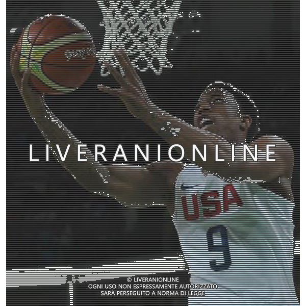 XXXI Olympic Games Giochi Olimpici Rio 2016 Rio de Janeiro - 12.08.2016 Turno Preliminare di Basket Gruppo A USA-Serbia Nella Foto:Derozan Demar /Ph.Vitez-Ag. Aldo Liverani