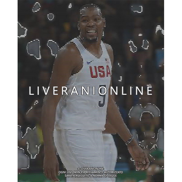 XXXI Olympic Games Giochi Olimpici Rio 2016 Rio de Janeiro - 12.08.2016 Turno Preliminare di Basket Gruppo A USA-Serbia Nella Foto:Durant Kevin /Ph.Vitez-Ag. Aldo Liverani