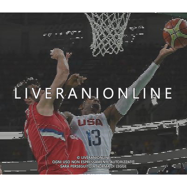 XXXI Olympic Games Giochi Olimpici Rio 2016 Rio de Janeiro - 12.08.2016 Turno Preliminare di Basket Gruppo A USA-Serbia Nella Foto:George Paul /Ph.Vitez-Ag. Aldo Liverani