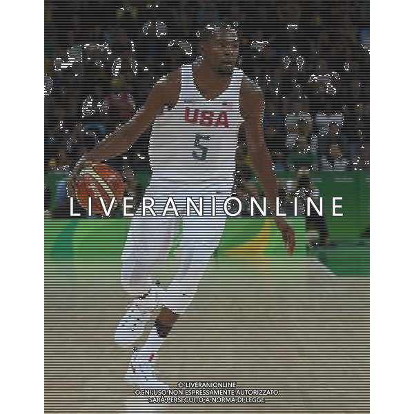 XXXI Olympic Games Giochi Olimpici Rio 2016 Rio de Janeiro - 12.08.2016 Turno Preliminare di Basket Gruppo A USA-Serbia Nella Foto:Durant Kevin /Ph.Vitez-Ag. Aldo Liverani