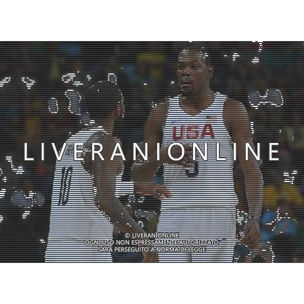 XXXI Olympic Games Giochi Olimpici Rio 2016 Rio de Janeiro - 12.08.2016 Turno Preliminare di Basket Gruppo A USA-Serbia Nella Foto:Durant Kevin-Irving Kyrie /Ph.Vitez-Ag. Aldo Liverani