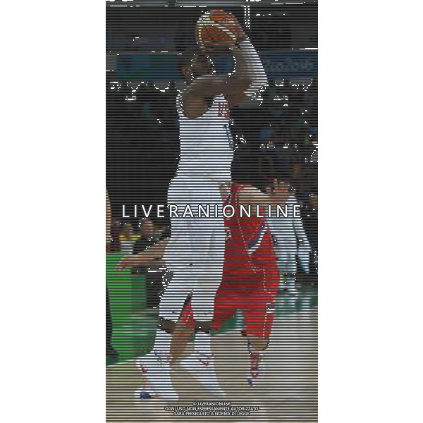 XXXI Olympic Games Giochi Olimpici Rio 2016 Rio de Janeiro - 12.08.2016 Turno Preliminare di Basket Gruppo A USA-Serbia Nella Foto:Irving Kyrie /Ph.Vitez-Ag. Aldo Liverani