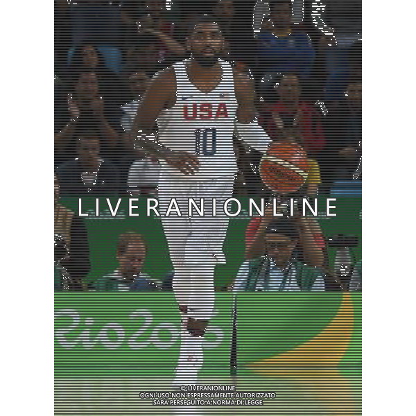 XXXI Olympic Games Giochi Olimpici Rio 2016 Rio de Janeiro - 12.08.2016 Turno Preliminare di Basket Gruppo A USA-Serbia Nella Foto:Irving Kyrie /Ph.Vitez-Ag. Aldo Liverani