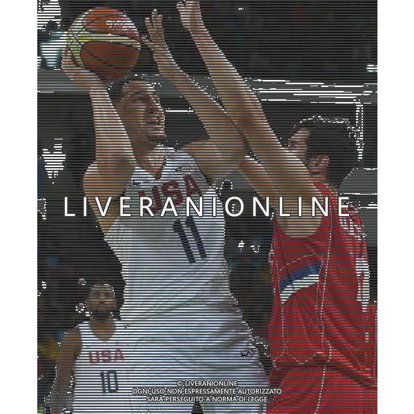 XXXI Olympic Games Giochi Olimpici Rio 2016 Rio de Janeiro - 12.08.2016 Turno Preliminare di Basket Gruppo A USA-Serbia Nella Foto:Thompson Klay /Ph.Vitez-Ag. Aldo Liverani