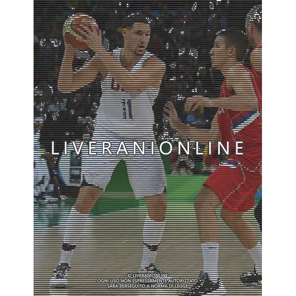XXXI Olympic Games Giochi Olimpici Rio 2016 Rio de Janeiro - 12.08.2016 Turno Preliminare di Basket Gruppo A USA-Serbia Nella Foto:Thompson Klay /Ph.Vitez-Ag. Aldo Liverani