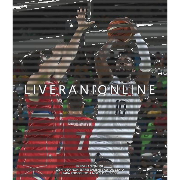XXXI Olympic Games Giochi Olimpici Rio 2016 Rio de Janeiro - 12.08.2016 Turno Preliminare di Basket Gruppo A USA-Serbia Nella Foto:Irving Kyrie /Ph.Vitez-Ag. Aldo Liverani